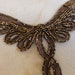 Cute embroidered and beaded applique