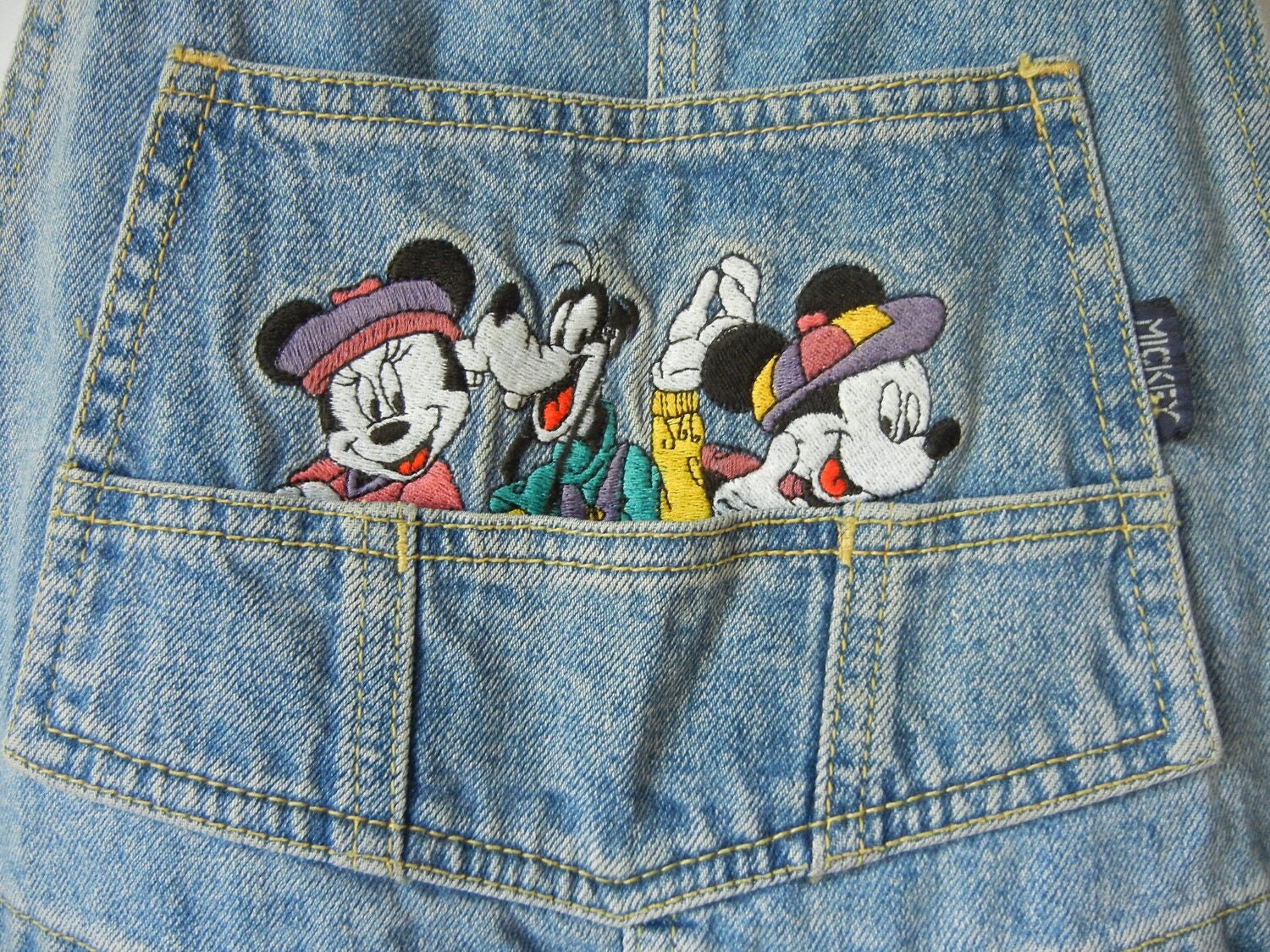 Vintage Mickey Mouse Overalls