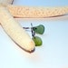 Sea Glass Beach Glass Hoop Earrings