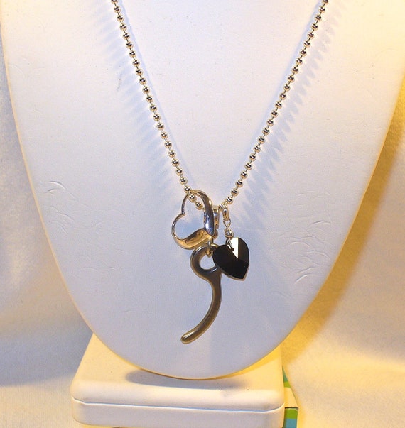 Sterling Skydiving Necklace with Charms