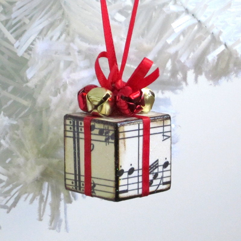 small christmas tree ornament red sheet music christmas small christmas tree ornament red sheet music christmas