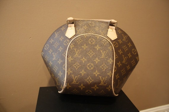 Vintage Purse Faux Louis Vuitton Bowling Bag Handbag