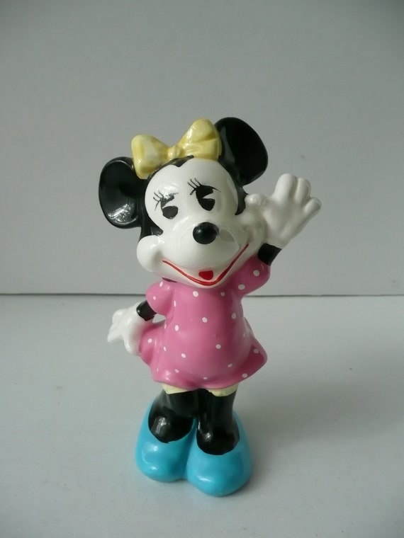 minnie mouse figurine set