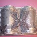 Mr & Mrs Wedding Guest Book-Beautiful in Silver and White with Butterfly and Bling