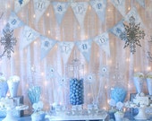 Items similar to Snow Fairy Winter Wonderland Party Decorations ...