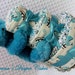 Baby Diaper Cakes Blue Baby Carriage Print