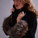 1960s wool coat / 60s designer lilli ann fox fur winter jacket / To Warm Your Winter Heart