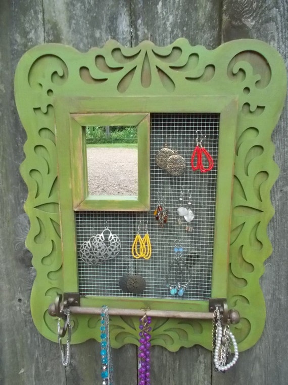 Items similar to Ornate Scrollwork Jewelry Display/Wall Hanging Jewelry