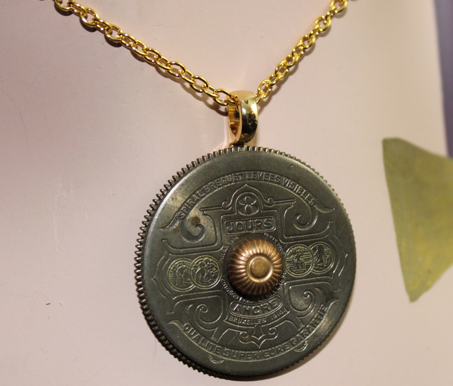 Steampunk Pocket Watch Mainspring Barrel by stevenssteampunk