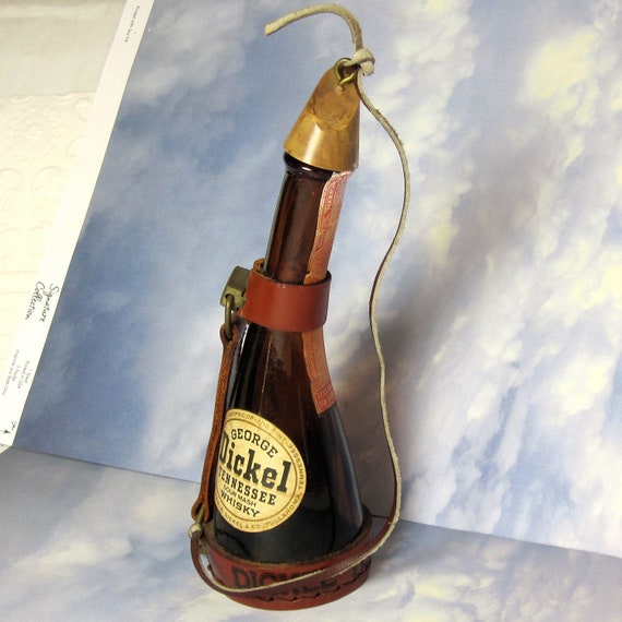 Tennessee Whiskey Bottle Dickel Leather Flask
