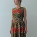 1960s Vintage Alice Wide Leg Sleeveless Jumpsuit with Matching Belt - Small