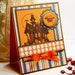 Halloween Card Handmade Card - Greeting Card - I'm Batty for You - Stampin Up - OOAK