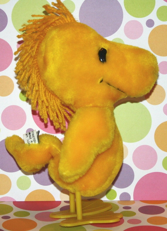 small woodstock stuffed animal