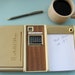 RESERVED for Kelley - vintage telephone list finder index address directory with perpetual calendar, notepad