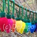 Felt Christmas Lights Ornaments - Set of 10