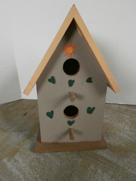 hand made cardinal bird house hand made cardinal bird house