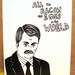 Valentine's Day Ron Swanson Bacon and Eggs Card Card