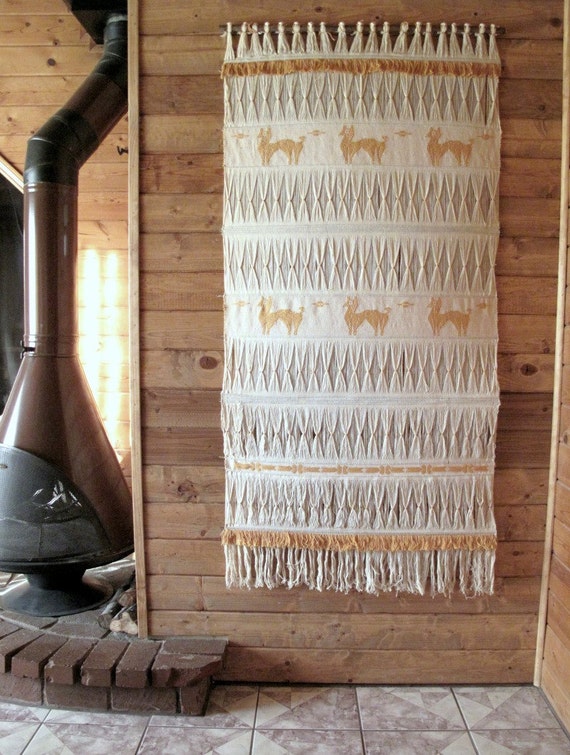 Large Woven Textile Wall Art