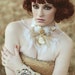 Reserved for Susan .... Vintage Inspired Bridal Cuff