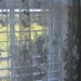 Vintage Off White Door Lace Curtain Panel
