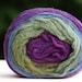 Chunky Wool Pencil Roving / Pre-Yarn, for Knitting, Spinning or Felting Fiber,Purple, Deep Blue and Forest Green FREE SHIPPING WORLDWIDE
