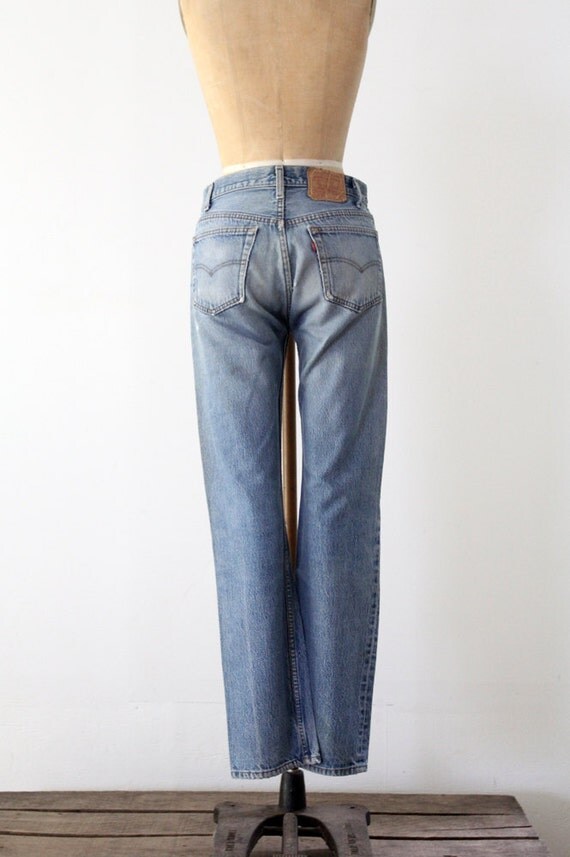 Vintage Levis Jeans / 1980s Levis 501xx Denim Jeans / W 32