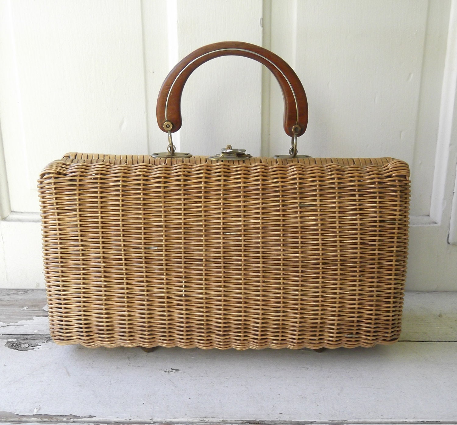 Vintage Wicker Handbag