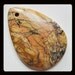 Multi Color Picasso Jasper Pendant Bead,28x40x7mm,10.71g