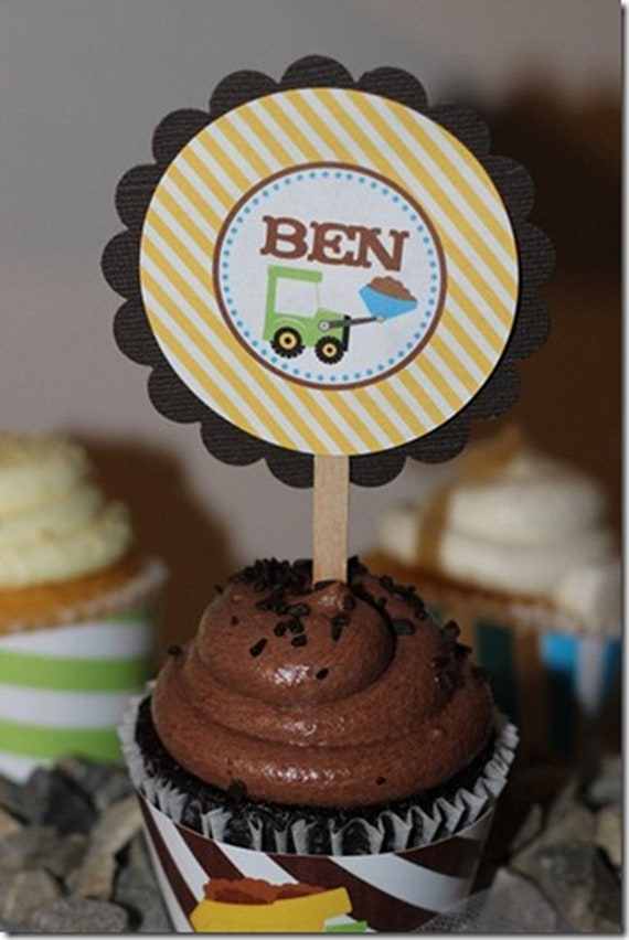 Construction Mini Birthday Party Package - Boy DIY Printable Il_570xn