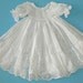 White Christening / Blessing Gown - Baby Dress - READY TO SHIP - 13079-G