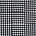 End of Bolt 28" Black/White Tiny Houndstooth by Michael Miller