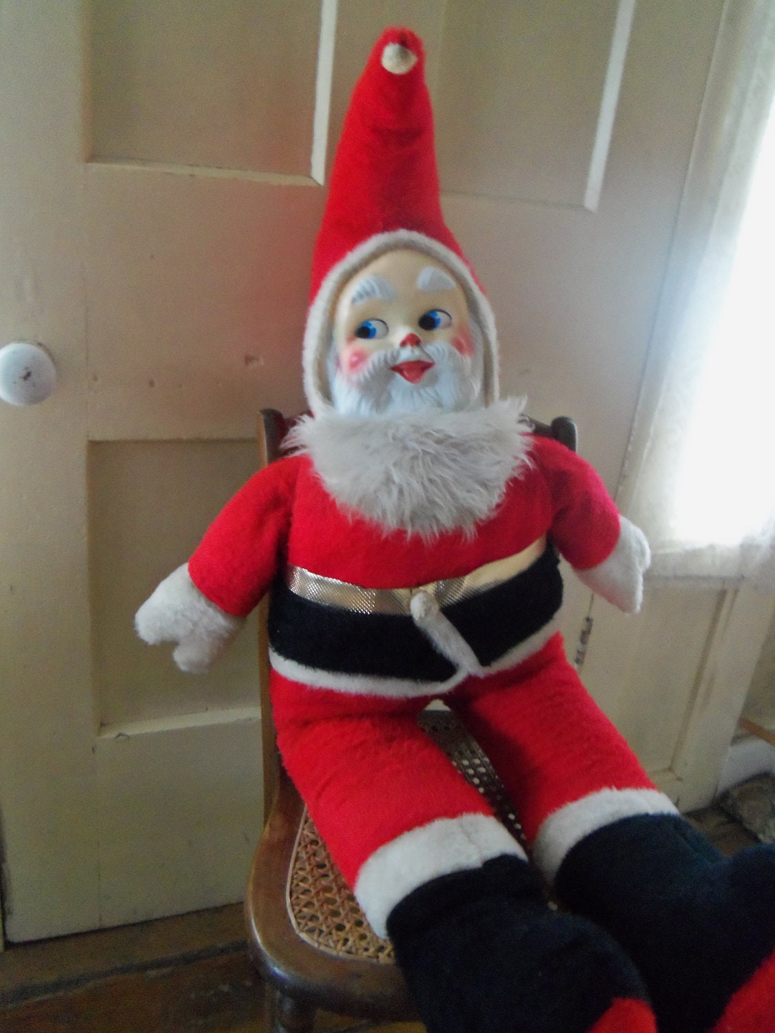 big stuffed santa claus