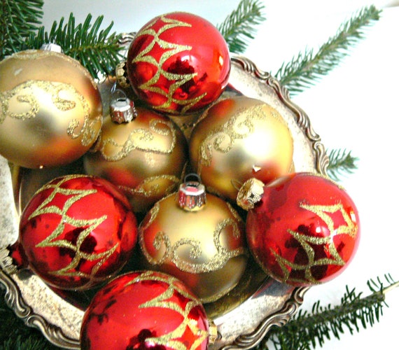 glass christmas ornaments vintage rauch tree decorations in glass christmas ornaments vintage rauch tree decorations in