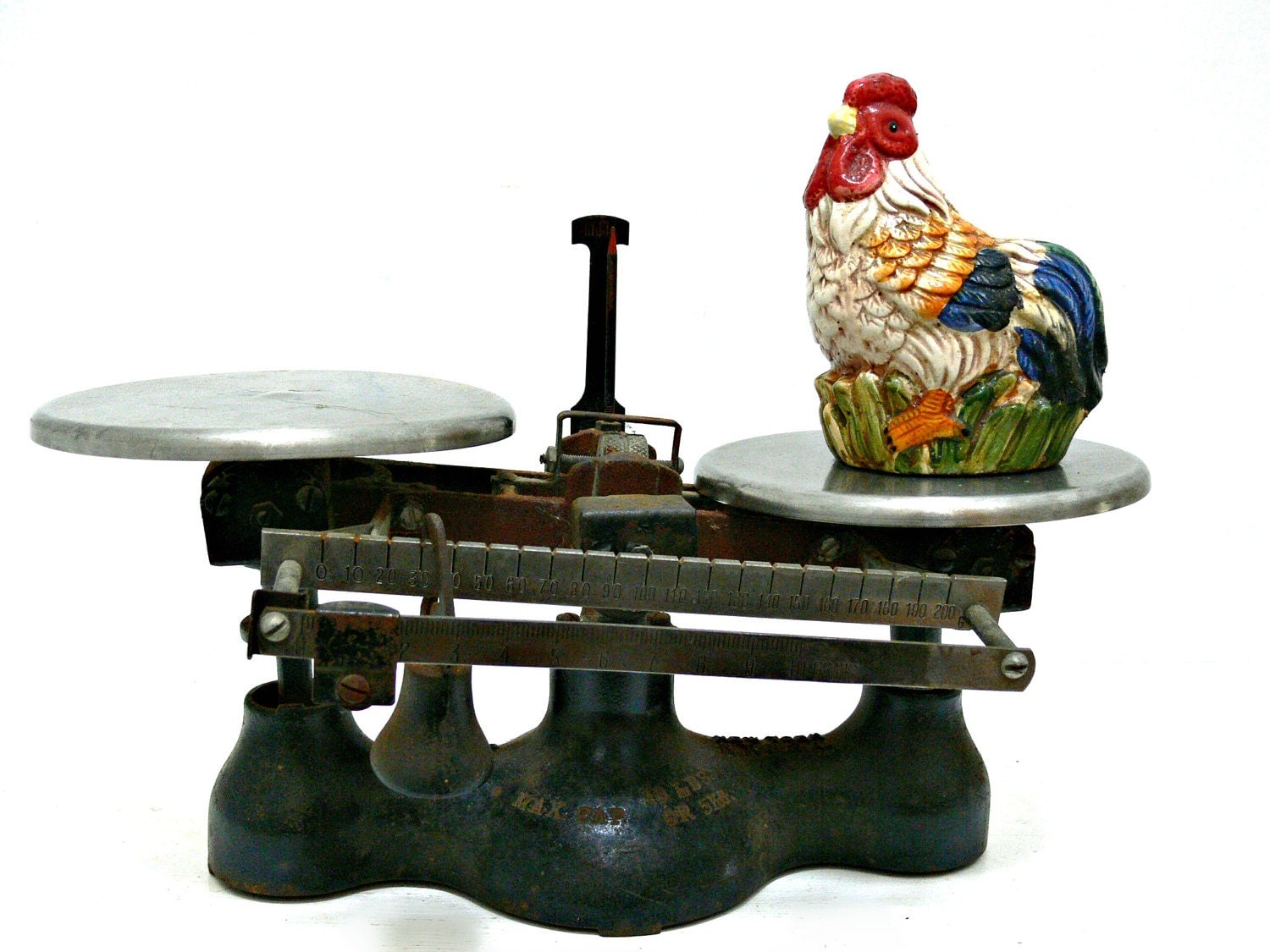 Antique Detecto Scale Cast Iron Mercantile Weigh Scale