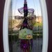 Halloween Fall Door Broom Vertical Swag Decor..."Trick or Treat"