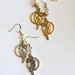 Dangle earrings, hanging earrings, charm earrings, birds earrings