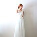 Vintage lace wedding dress