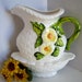 Vintage Sunflower Wall Planter 1950s