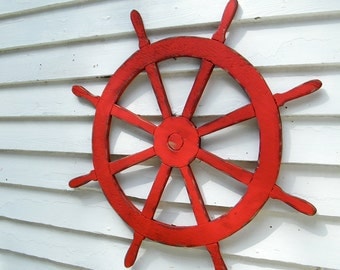 Ships Wheel Wall Decor