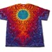 Short Sleeve Earth Tie Dye Tee Shirt Available in S, M, L, XL, XXL