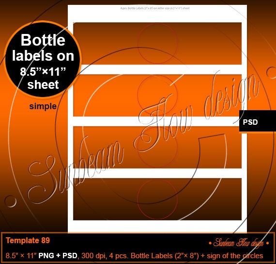 instant download bottle labels template 89 printable party