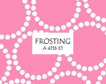 Half Yard Frosting Pearl Bracelet, Lizzy House for Andover Fabrics, 100% Cotton Fabric, A 4116 E1