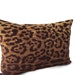 Decorative Designer Lumbar Pillow Cover Leopard Print 12 x 18