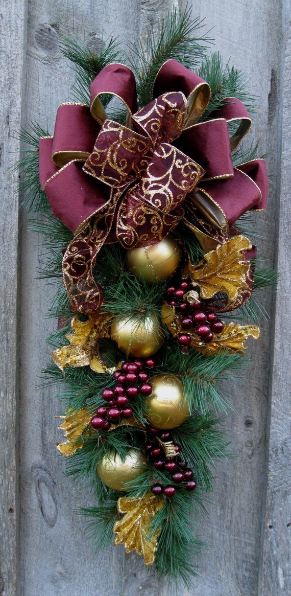 Christmas Swag Holiday Wreath Elegant Christmas Décor