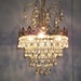 RESERVED RESERVED Gift Guide A stunning vintage amazing crystal bag chandelier, French lighting, Paris apartment