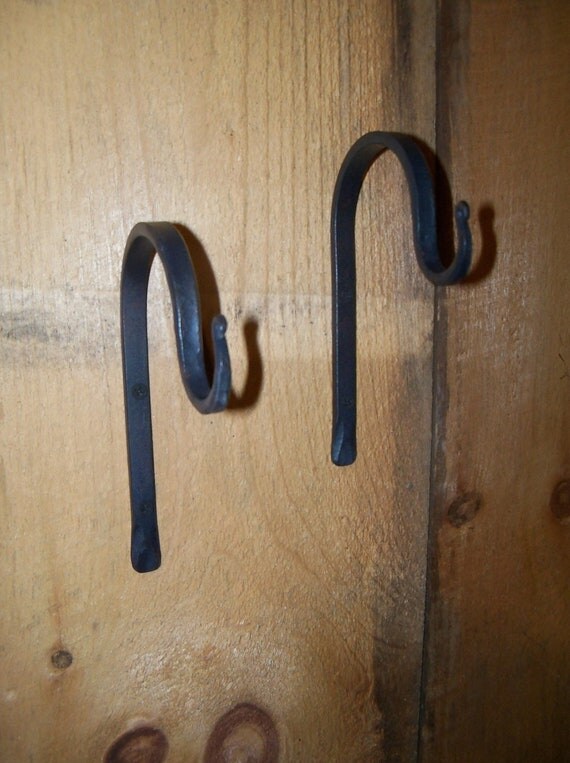 Pair Small Hand Fed Plant Hangers Windchime Hook Pair Small Hand Fed Plant Hangers Windchime Hook