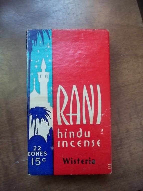 1948 Rani Hindu Incense