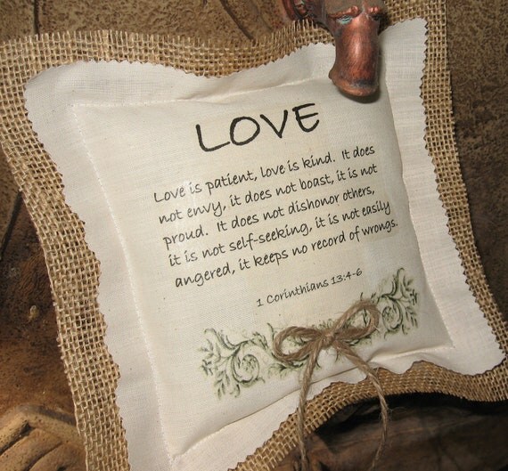 Items Similar To Ring Pillows Burlap Ring Bearer Pillows