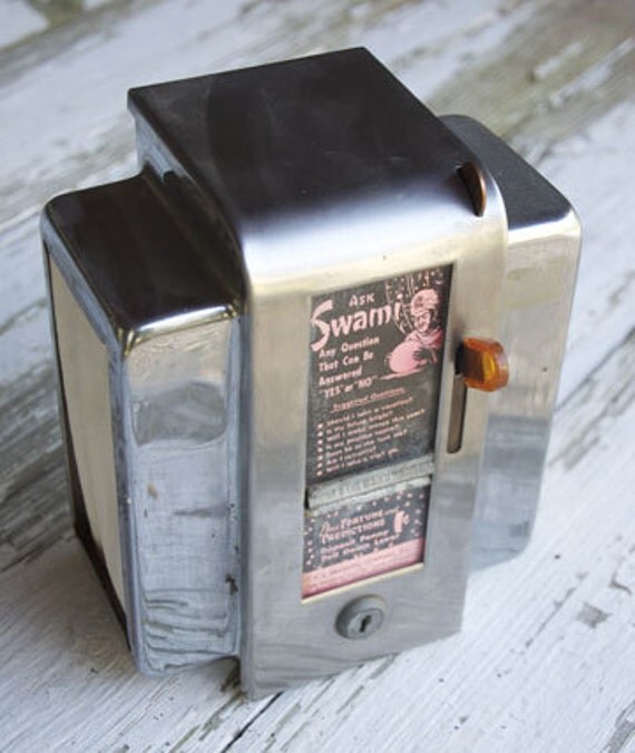 1950's Diner Napkin Dispenser and Fortune Teller