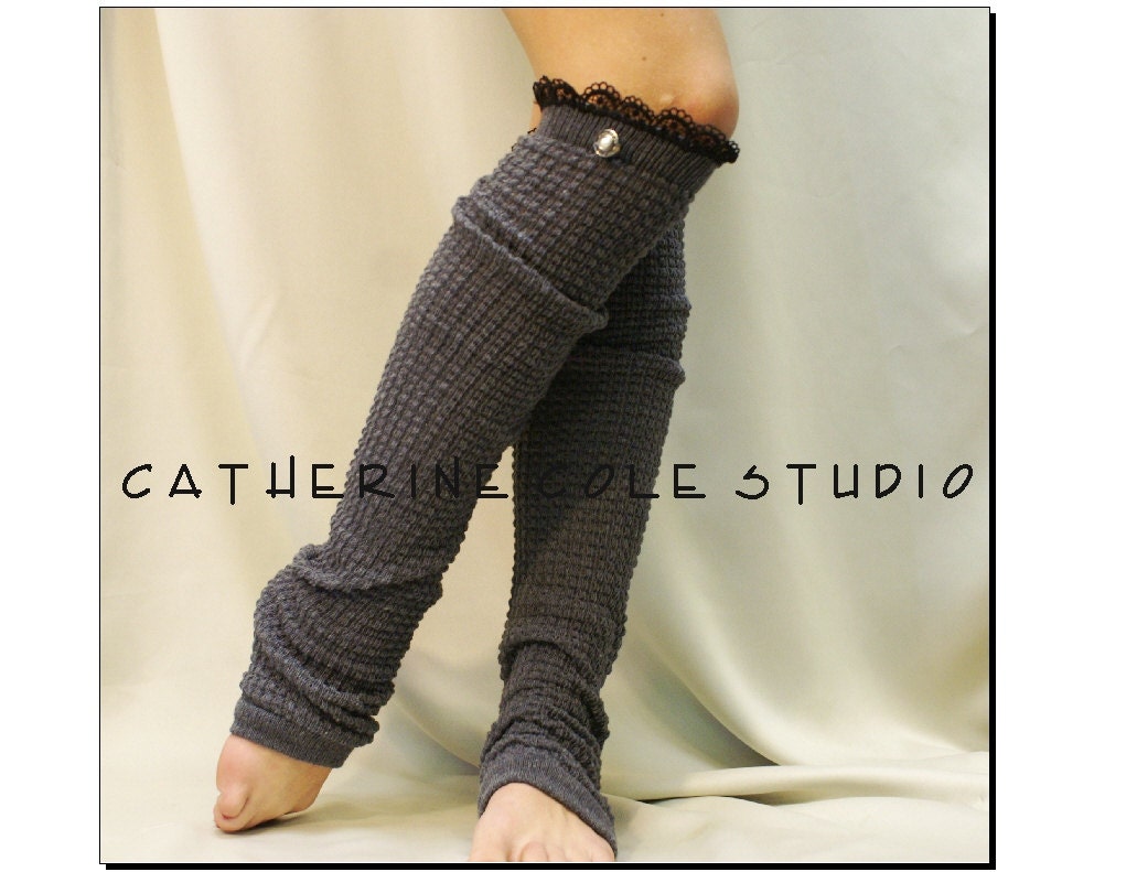Lace Leg warmers knit legwarmers handmade by LaceBootSocksbyCCole